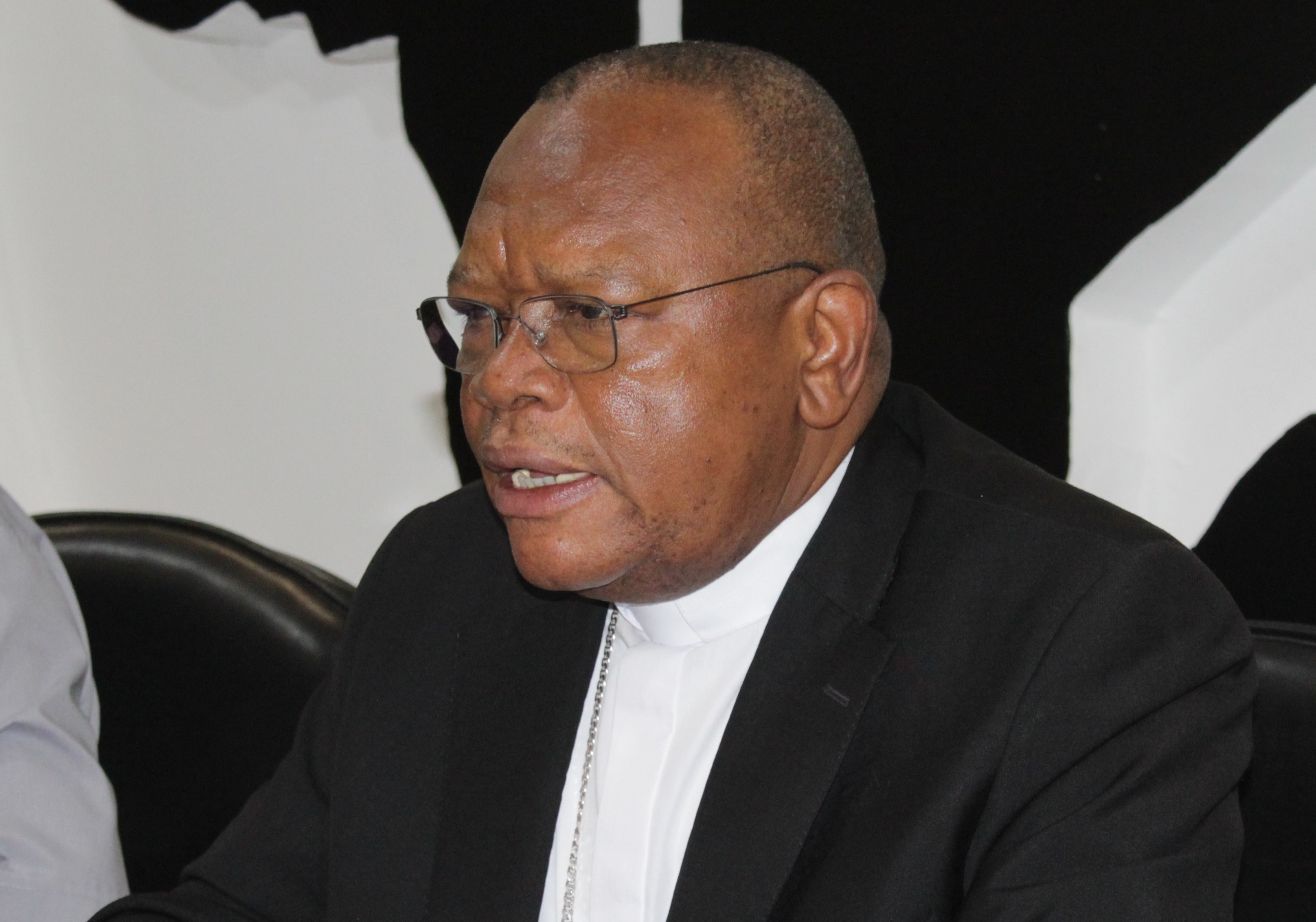 Cardinal Fridolin Ambongo condemning xenophobic violence